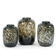 Vaas - Cheetah zwart - glas